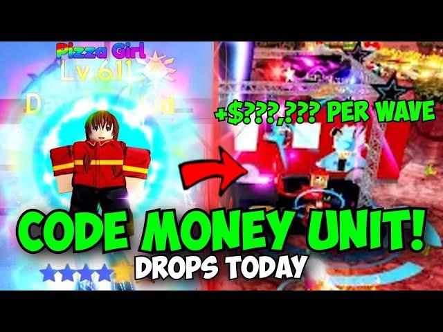 New OP Code Money Unit PIZZA GIRL 6 STAR! (Drops Today @DaydayKid )