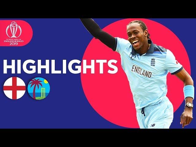 Root & Archer On Song | England vs West Indies - Match Highlights | ICC Cricket World Cup 2019