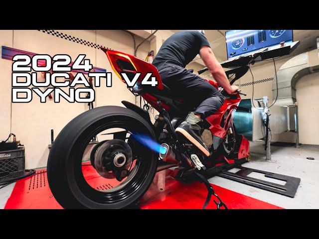 2024 Ducati V4 Dyno Results! BT Moto Flash vs Stock vs V4R