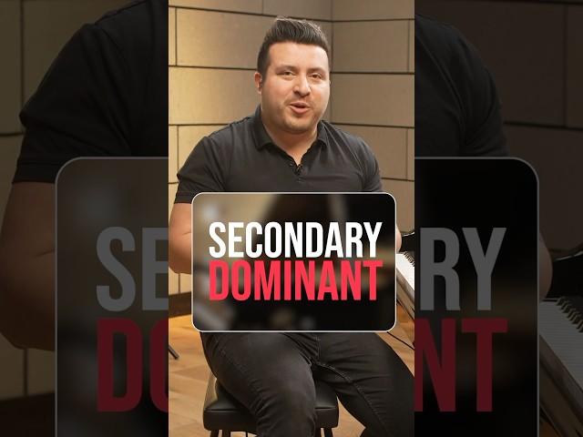 How To Play A Secondary Dominant On The Piano #pianote #musictheory #pianoplayers