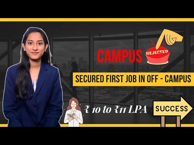 CMA Off-Campus Success Story  | CMA Jobs in Off-Campus  | CMA Motivation  | CMA Story 