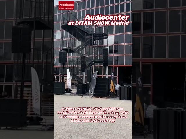 Audiocenter at BITAM Show 2024 | AVANDA 210A Outdoor Demo | Best Sound of the Show!