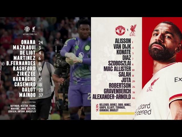 Manchester United VS Liverpool - Premier League 2024/25 - BBC Radio 5 Live commentary