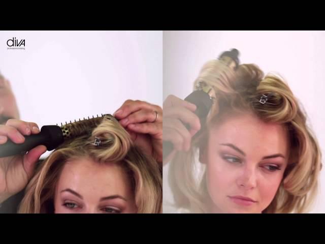 Diva Professional Styling Radiant Shine Ionic Thermal Heated Brush