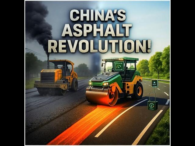 How China Revolutionized Asphalt Roads in Just 10 Years!