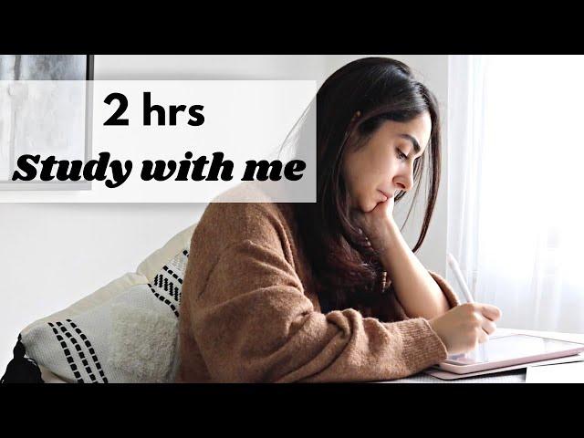 2 hrs Study With me/با من درس بخون