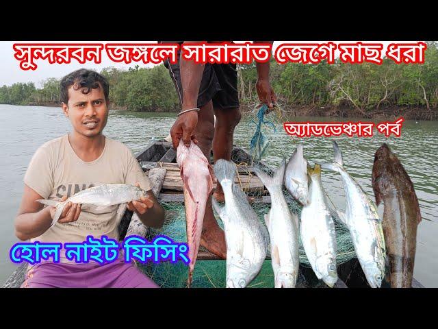 সুন্দরবনের গভীর জঙ্গলে সারারাত ধরে মাছ ধরলাম//হোল নাইট ফিসিং। Sundarban history & music 2