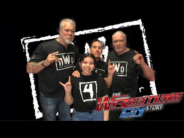 Scott Hall- Kevin Nash autograph signing at The Wrestling Guy Store