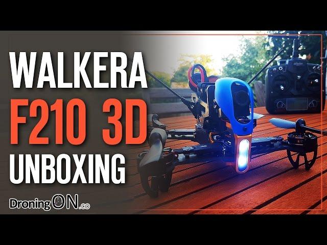 DroningON | Walkera F210 3D Review and Unboxing (Part 1)