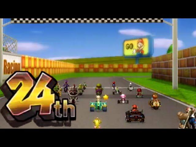 Mario Kart Wii 24 Players - All Tracks