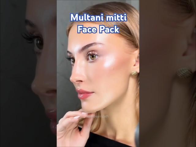 Multani mitti Face Pack #shorts #skincare #riyadreampath