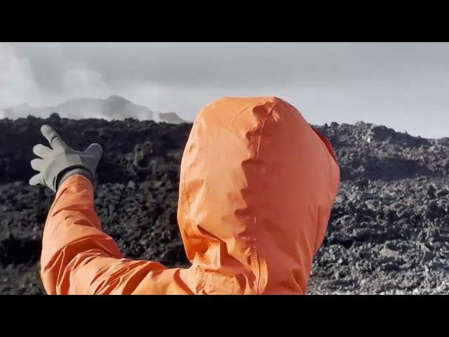 Unscripted; The Height of Iceland's Lava Flows