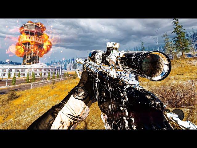 Call of Duty Warzone BR 6 Solo Sniper LW3A1 Gameplay PS5 PRO(No Commentary)