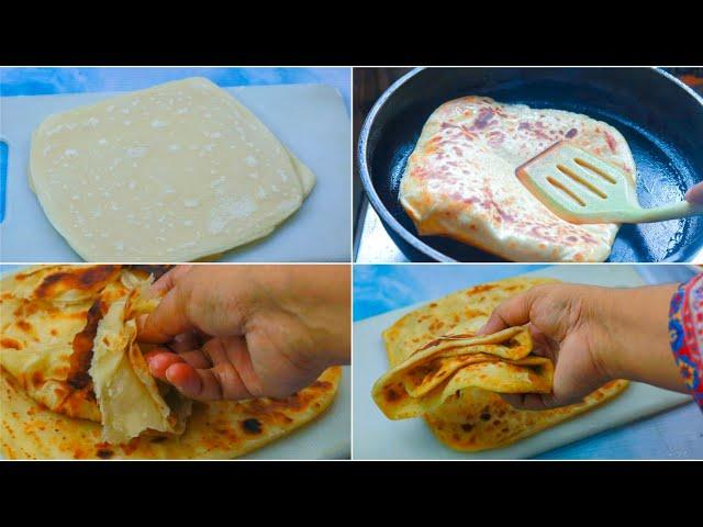 "Homemade Frozen Paratha Recipe | Store for 1 Month | Soft & Flaky Paratha Every Time!"