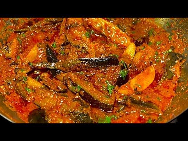 सबसे आसान तरीका टेस्टी बैंगन आलू मसाला बनाने का | Baingan aloo masala recipe | Tasty Epplant recipe