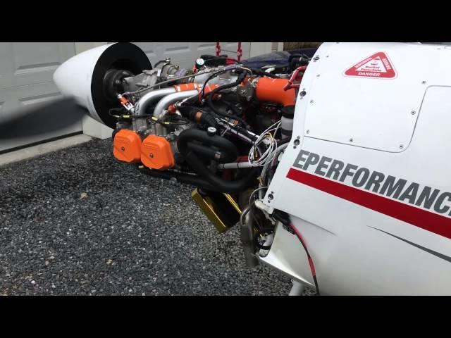 Shark Aero Turbo 3600rpm run up. 160HP