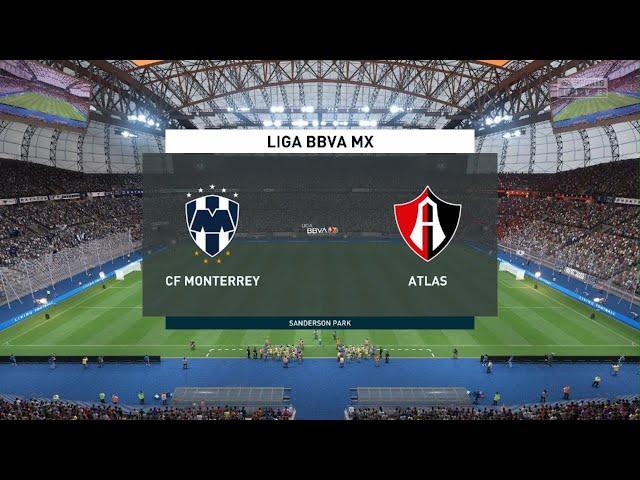 CF Monterrey vs Atlas | Liga BBVA MX 20 April 2022 Full Match | PS5