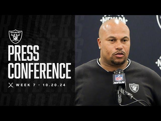 Coach Pierce and Gardner Minshew Postgame Presser - 10.20.24 | Week 7 vs. Rams | NFL