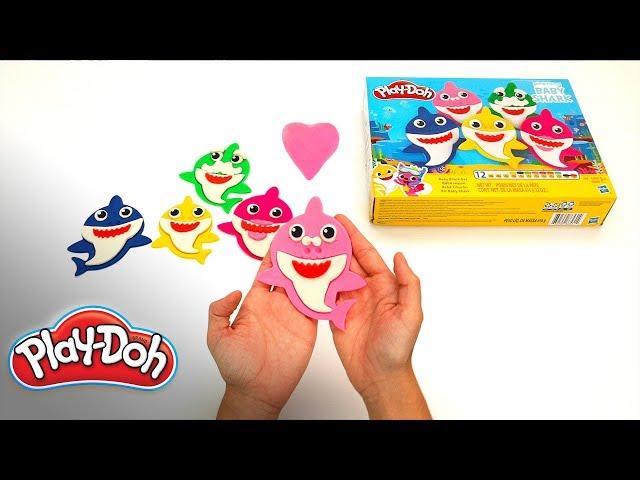 Pinkfong Baby Shark Unboxing | Make Your Shark Family | Play-Doh: Creative Ideas for Kids