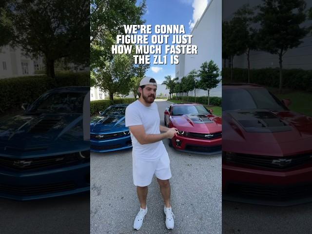 Here’s how much faster my ZL1 is than my SS…