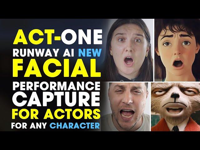 Introducing Act-One | Runway AI Facial Performance Capture for Actors | For Any Character