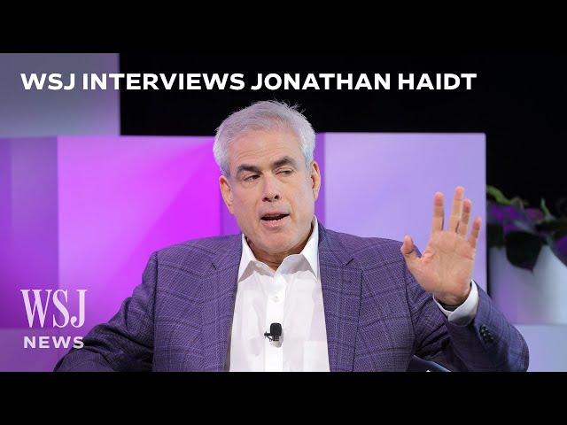 Jonathan Haidt on the Mental-Health Crisis and Smartphones | WSJ News