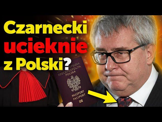 Czarnecki ucieknie z Polski? Szok! Prokuratura zostawiła mu paszport i może swobodnie wyjechać