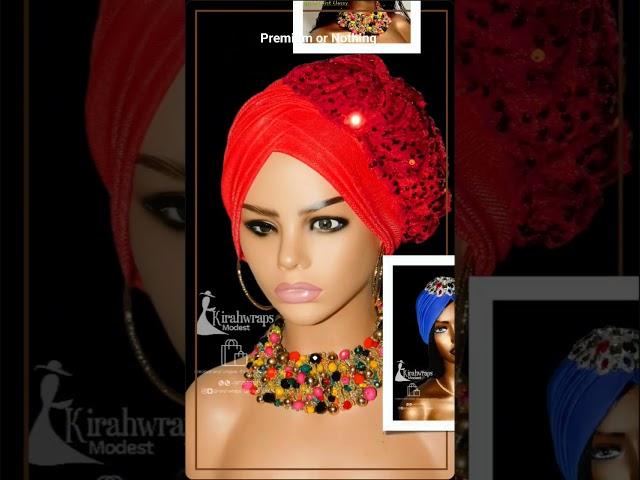 I stock a selection of unique and amazing headwraps.#turban #wraplife #usa #luxury #premium #fashion