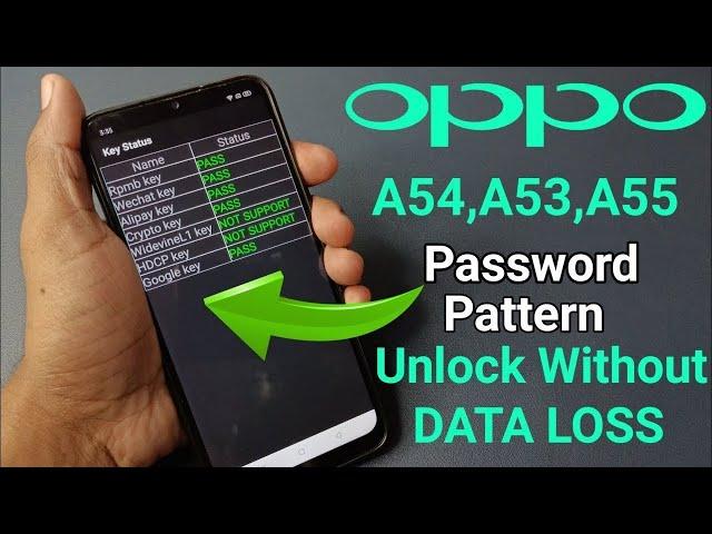 Oppo A53 ka lock kaise remove kare || How to remove pin pattern password on Oppo Mobile without PC