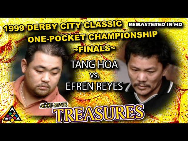 EFREN REYES vs TANG HOA - 1999 Derby City Classic One Pocket Championship Finals