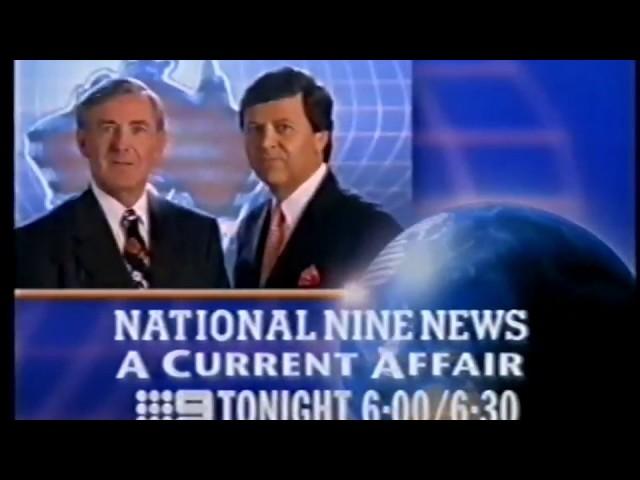 Tonight on National Nine News & A Current Affair - Promo 4/09/1998