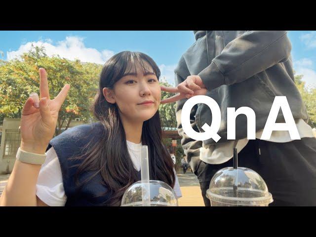 [QnA] 11년 연애한 커플의 QnA/ 결혼계획(날짜잡음)/ 권태기? 결혼? 오래가는 비법? 헤어진 적? 군대기다림?