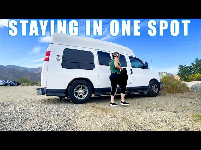 Living in a Van | Getting a Job and Staying in One Place (Van Life Q&A)