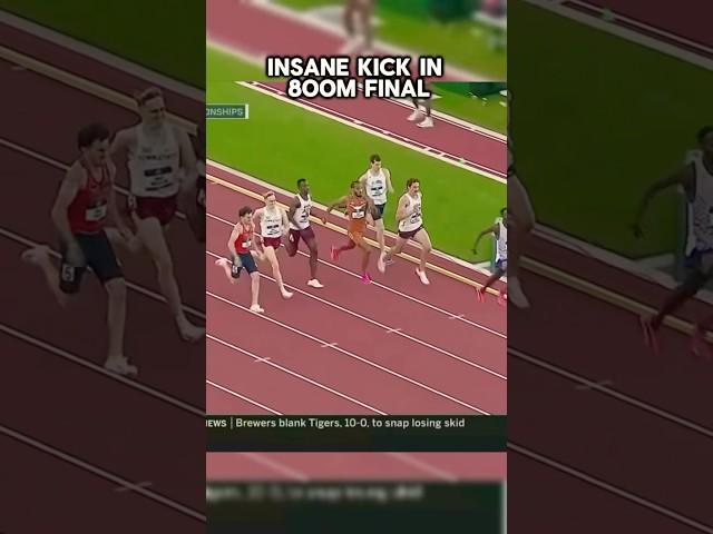 INSANE 800M Final Kick ‍️
