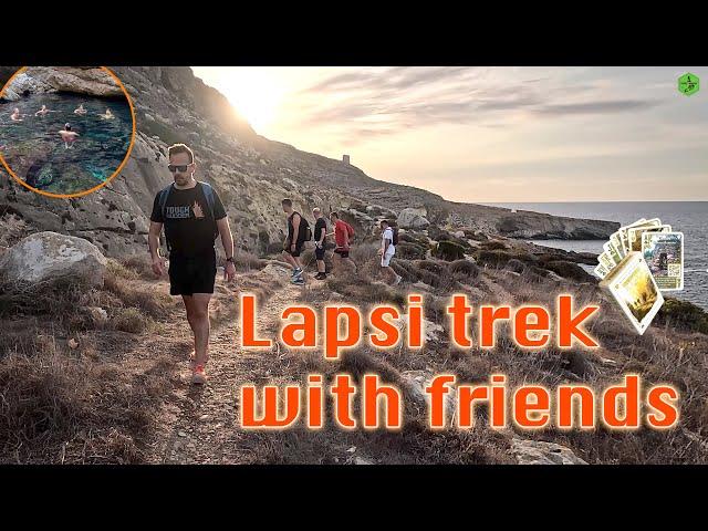 Lapsi  trek with friends Malta