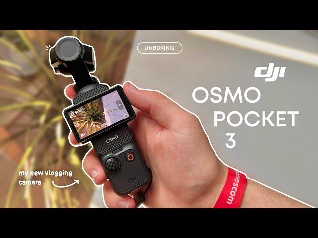  dji osmo pocket 3 unboxing | the perfect vlogging camera for introverts (creator combo)