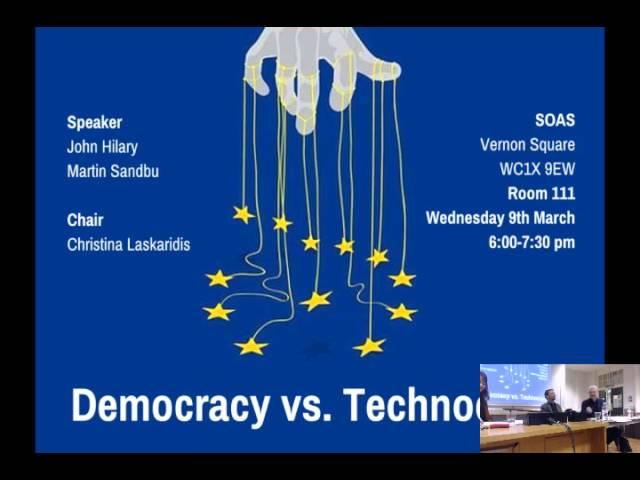 Democracy vs. Technocracy in the EU: discussion (pt. 3/3)