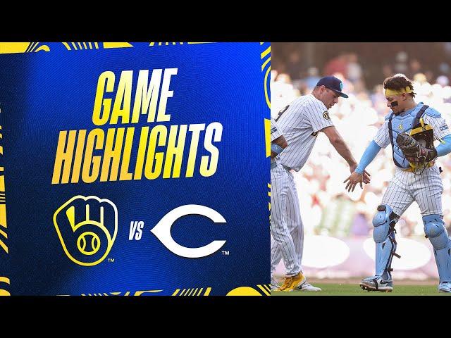 Reds vs. Brewers Game Highlights (6/16/24) | MLB Highlights