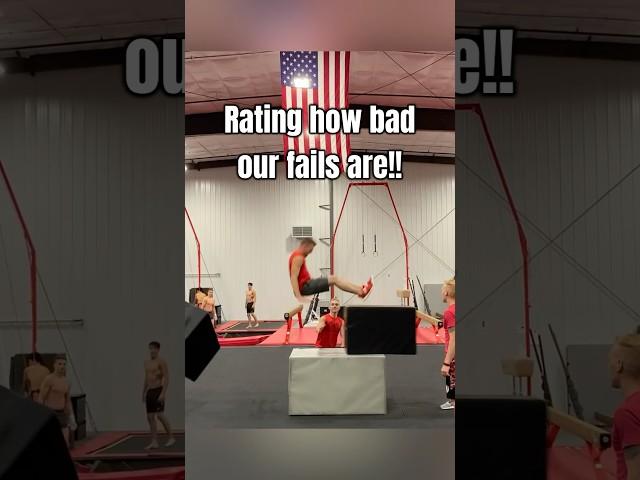 Rating Our Fails!! #victory #sports #shorts #youtubeshorts #gym #fail #fails #funny #fitness #fun