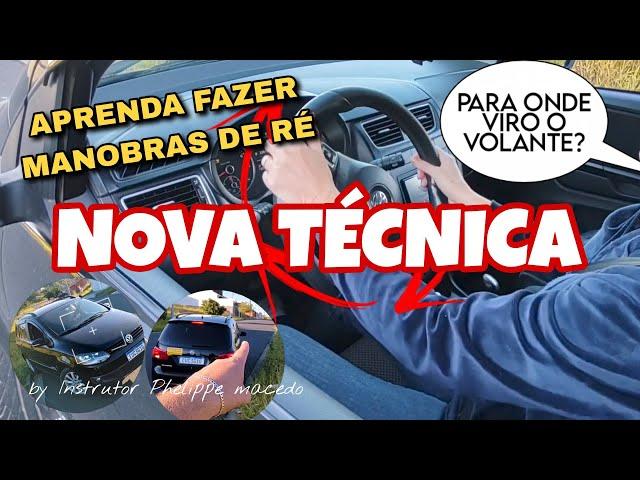 COMO MANOBRAR UM CARRO ? VIRAR VOLANTE AO CONTRÁRIO? TÉCNICA NOVA 