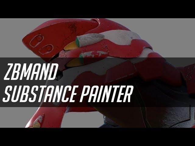 Substance painter with zbmand #5_evangelion