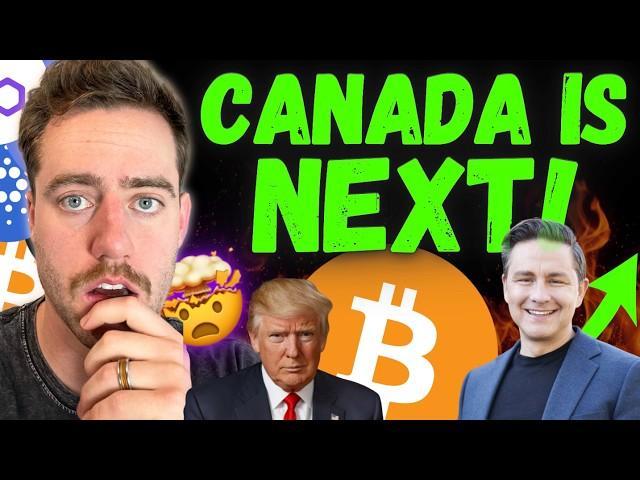 TRUDEAU STEPPING DOWN! CANADA JUST FLIPPED PRO BITCOIN!