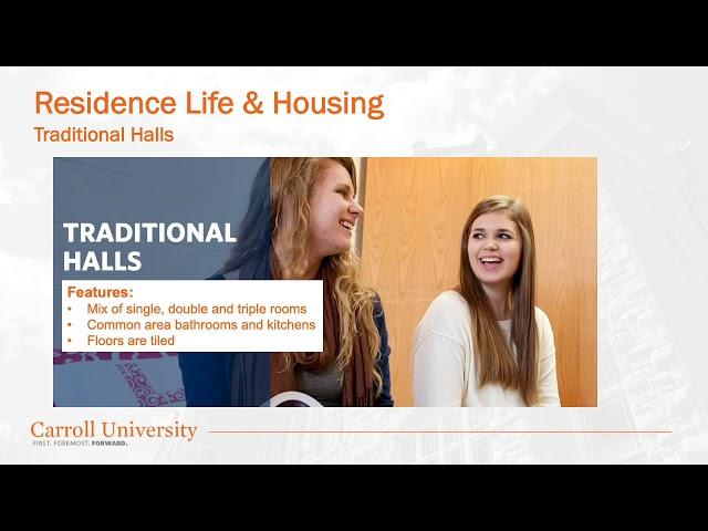 Student Life and Services | Carroll University