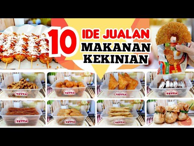 10 IDE JUALAN MAKANAN KEKINIAN - JAJANAN BAHAN SIMPLE