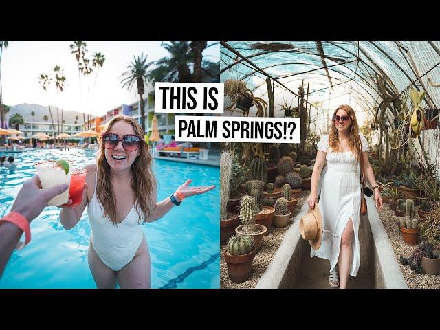 Is This The BEST City in California!? - Top Things to do in Palm Springs! Food, Fun & Sun 