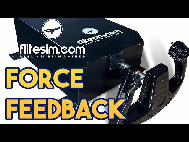 Flitesim.com - NEW FORCE FEEDBACK CLS60 YOKE (AMAZING REALISM)