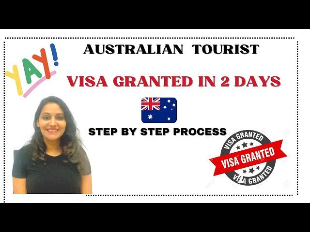 How to Apply Online Australia Tourist Visa Subclass 600 Step by Step Process