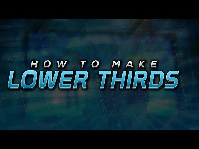 How To Make Lower Thirds/Leave a Like Overlay in Photoshop CS6/CC to Get More Likes!