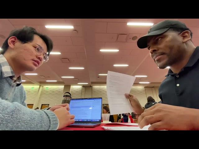 Dame Taylor Helps USC Student w/ His Job Resume (University of Southern California)