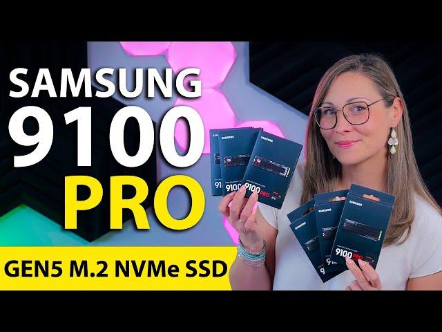 Samsung's First Proper Gen5 Drive! - 9100 PRO NVMe SSD Review